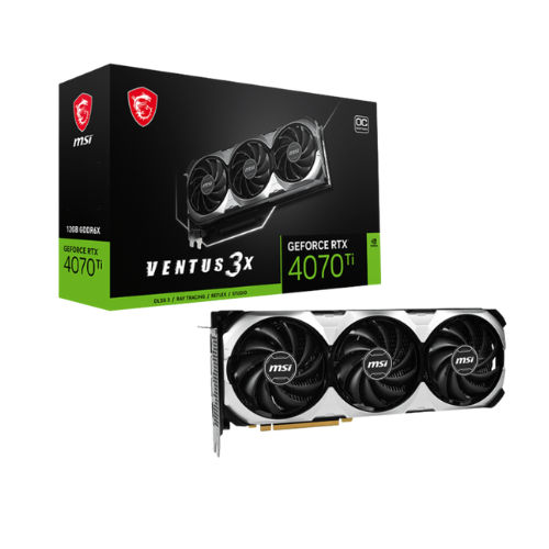 MSI GeForce RTX 4070 Ti VENTUS 3X 12G OC